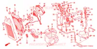 RADIATEUR pour Honda SHADOW 600 VLX de 2003