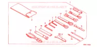 OUTIL pour Honda SHADOW 600 VLX de 2004