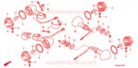 CLIGNOTANT pour Honda SHADOW 600 VLX de 2006