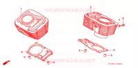 CYLINDRE pour Honda SHADOW 600 VLX de 2006