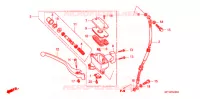 MAITRE CYLINDRE DE FREIN AVANT pour Honda SHADOW 600 VLX de 2006