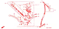 MAITRE CYLINDRE DE FREIN AVANT pour Honda SHADOW 600 VLX DELUXE de 2001