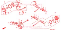 CLIGNOTANT pour Honda VLX SHADOW 600 2 TONE de 1999