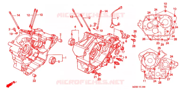 POMPE A HUILE Honda MOTO 600 SHADOW 2000  VT600CD2Y