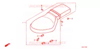 SELLE pour Honda SHADOW 600 VLX DELUXE de 1993