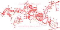 FILTRE A AIR pour Honda SHADOW 600 VLX DELUXE de 1993