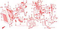 RADIATEUR pour Honda SHADOW 600 VLX DELUXE de 1993