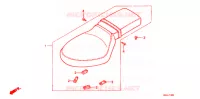 SELLE pour Honda SHADOW 600 VLX DELUXE de 1993