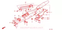 SILENCIEUX D'ECHAPPEMENT pour Honda SHADOW 600 VLX DELUXE de 1993
