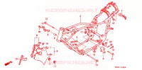 CADRE pour Honda SHADOW 600 VLX DELUXE de 1995