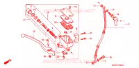 MAITRE CYLINDRE DE FREIN AVANT pour Honda SHADOW 600 VLX DELUXE de 1995