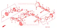 CLIGNOTANT ('95,'96,'97) pour Honda SHADOW 600 VLX DELUXE de 1995