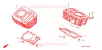 CYLINDRE pour Honda SHADOW 600 VLX DELUXE de 1995