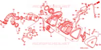 FILTRE A AIR pour Honda SHADOW 600 VLX DELUXE de 1995