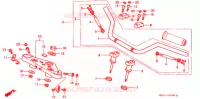 GUIDON pour Honda SHADOW 600 VLX DELUXE de 1995