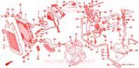 RADIATEUR pour Honda SHADOW 600 VLX DELUXE de 1995