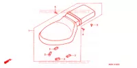 SELLE pour Honda SHADOW 600 VLX DELUXE de 1995