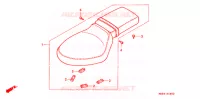 SELLE pour Honda SHADOW 600 VLX DELUXE de 1996