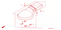 SELLE pour Honda SHADOW 600 VLX DELUXE de 1997