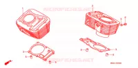 CYLINDRE pour Honda SHADOW 600 VLX DELUXE de 1998
