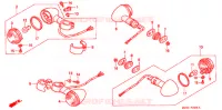 CLIGNOTANT pour Honda SHADOW 600 VLX DELUXE de 1999
