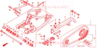 BRAS OSCILLANT pour Honda SHADOW 600 VLX DELUXE de 2000