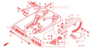 BRAS OSCILLANT pour Honda VLX SHADOW 600 de 1989