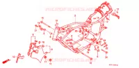 CADRE pour Honda VLX SHADOW 600 de 1991