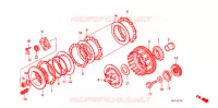 EMBRAYAGE pour Honda VLX SHADOW 600 de 1991