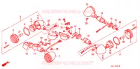 CLIGNOTANT pour Honda VLX SHADOW 600 de 1993