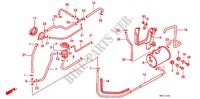 RESERVOIR DE RECYCLAGE DES GAZ (AC) pour Honda VLX SHADOW 600 de 1994