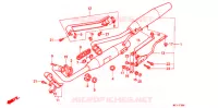 SILENCIEUX D'ECHAPPEMENT pour Honda VLX SHADOW 600 de 1994