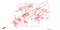 SILENCIEUX D'ECHAPPEMENT pour Honda VLX SHADOW 600 de 1995