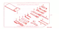 OUTIL pour Honda VLX SHADOW 600 de 1996