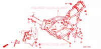 CADRE pour Honda VLX SHADOW 600 de 1999