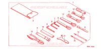 OUTIL pour Honda VLX SHADOW 600 de 1999