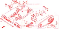 BRAS OSCILLANT pour Honda VLX SHADOW 600 de 2000