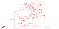 SELLE pour Honda VLX SHADOW 600 de 2000