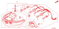 FEUX ARRIERE pour Honda CBR 150 M ORANGE de 2004