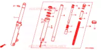 FOURCHE pour Honda NSR 50 de 2000