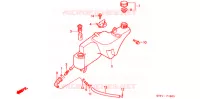 RESERVOIR D'HUILE pour Honda NSR 50 de 2000
