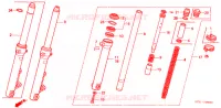 FOURCHE pour Honda NSR 80 de 1991
