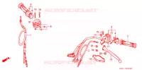 LEVIER DE GUIDON   CABLE   COMMODO (1) pour Honda NSR 80 de 1991