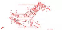 CADRE pour Honda NSR 80 de 1996