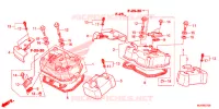 COUVRE CULASSE pour Honda SHADOW VT 750 AERO de 2016