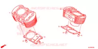 CYLINDRE pour Honda SHADOW VT 750 AERO de 2016