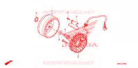 ALTERNATEUR pour Honda SHADOW VT 750 de 2010