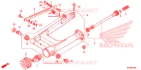BRAS OSCILLANT pour Honda SHADOW VT 750 RED de 2011