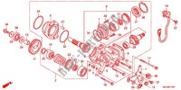 COUPLE CONIQUE pour Honda SHADOW VT 750 RED de 2011