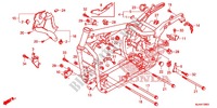 CADRE (VT750C/CA/C2/C2B/C2F/CS/C2S) pour Honda SHADOW VT 750 AERO C-ABS de 2013